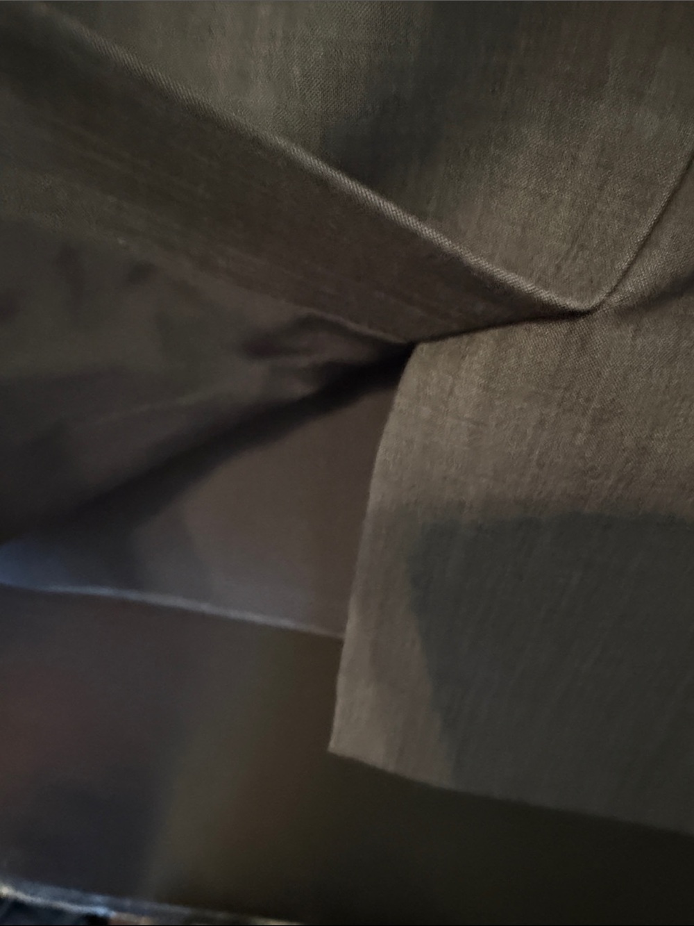 ANTONIO MELANI Charcoal Gray Pencil Skirt - Picture 4 of 7